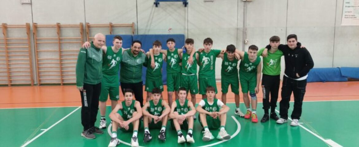 u15 m verdi – non si molla il 2 posto